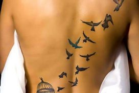 Tatuagem de Pássaros Mistura Simbologia Com Delicadeza