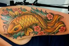 Tattoo Carpa no Visão Tattoo - Signficado e Inspirações Tattoo Carpa no Visão Tattoo - Signficado e Inspirações