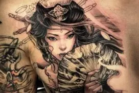 Tattoo Gueixa: Tatuagens Orientais Iradas e o Significado tattoo gueixa