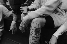 tattoo na perna