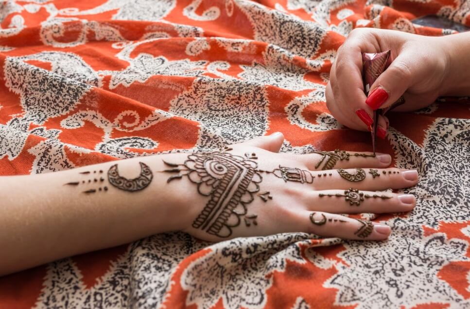 tatuagem de henna onde fazer