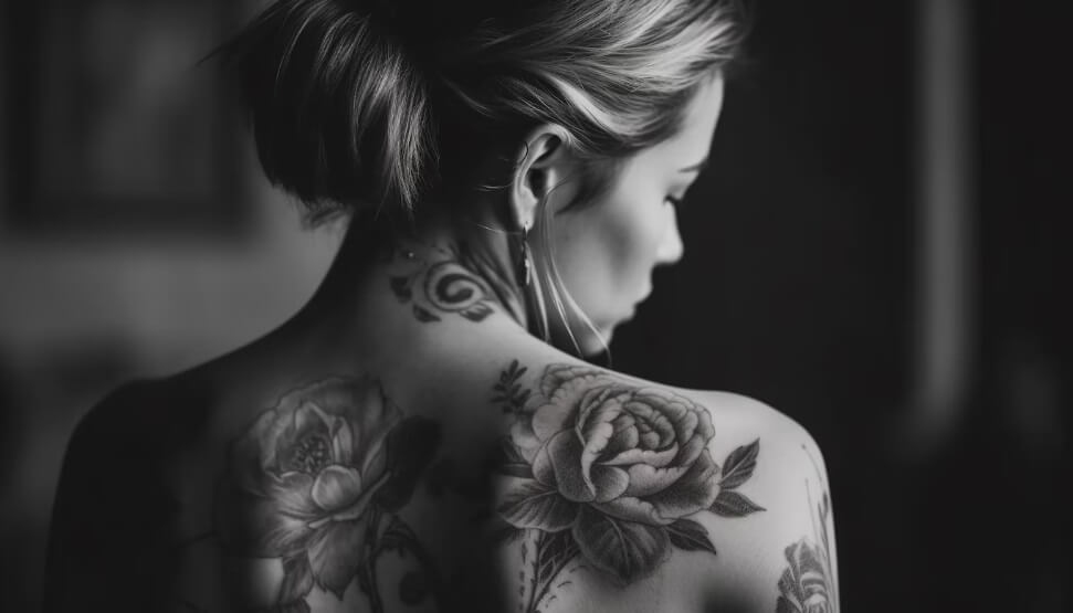tatuagem feminina delicada