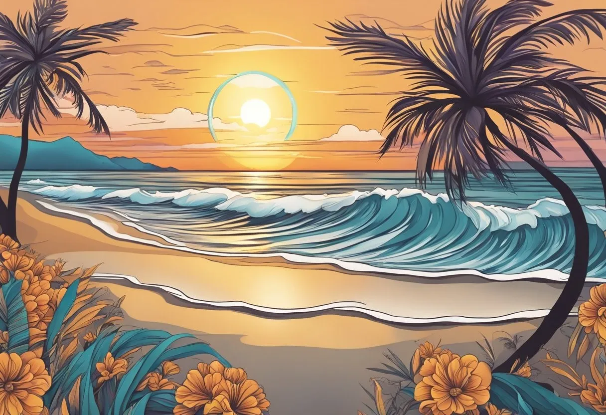 Tatuagem de Henna Praia: Guia Para Estilos Perfeitos à Beira-Mar tatuagem de henna praia