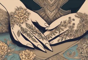 tatuagem de henna feminina