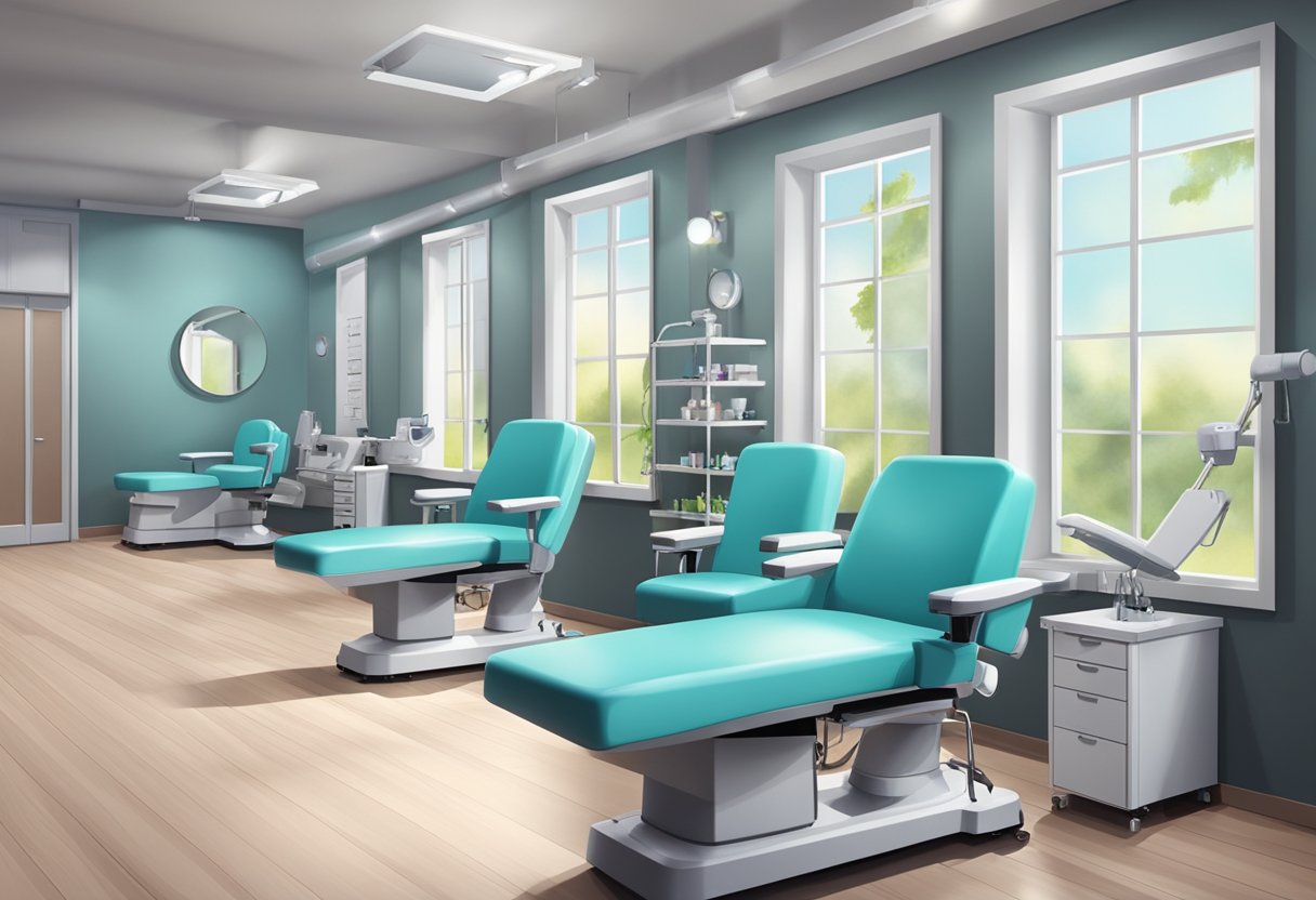 Lugar para Colocar Piercing Perto de Mim: Dicas Essenciais de Escolha Um estúdio de piercing limpo e moderno, com uma variedade de equipamentos estéreis e uma área de estar confortável para os clientes.