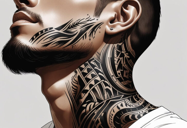 Tatuagem Masculina no Pescoço: Ideias, Cuidados e...