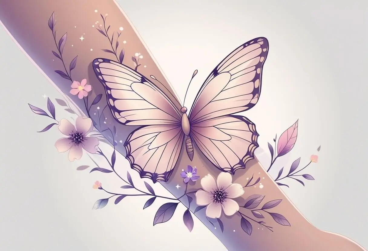 Borboleta tatuagem feminina: inspirações e significados para mulheres borboleta tatuagem feminina