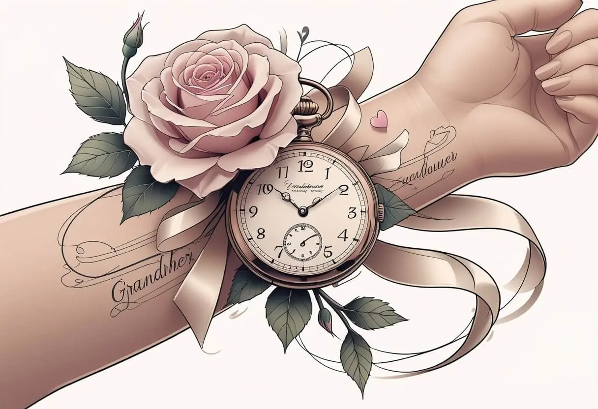 Tatuagem homenagem avó: ideias e inspirações para eternizar o amor familiar tatuagem homenagem avo