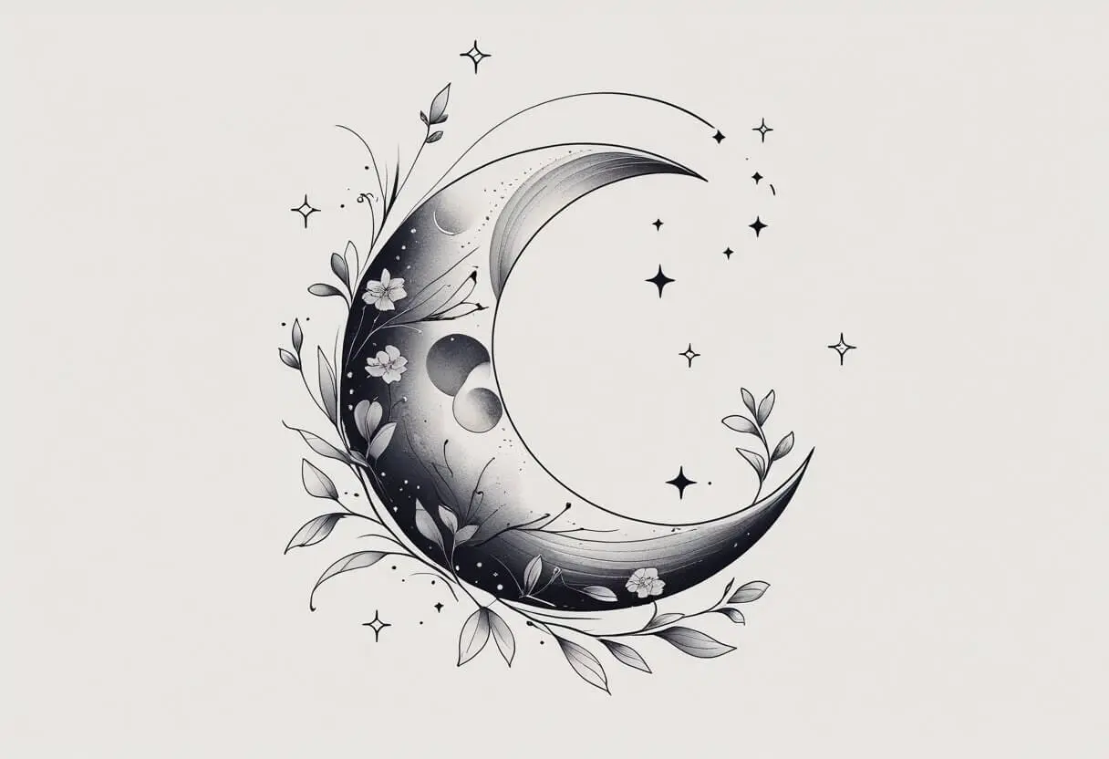 Tatuagem lua: significados, estilos e inspirações para sua próxima arte tatuagem lua