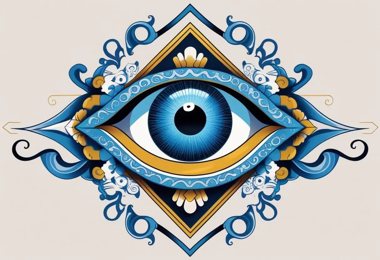 Tatuagem Olho Grego: Significado, Estilos e Inspirações tatuagem olho grego