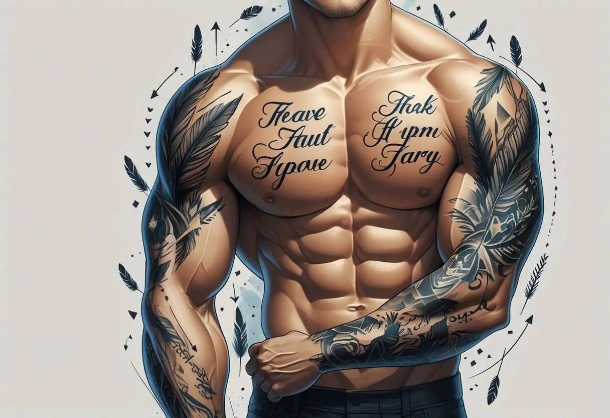 Frases Tatuagem Masculina: Inspirações e Ideias para Seu Próximo Desenho frases tatuagem masculina