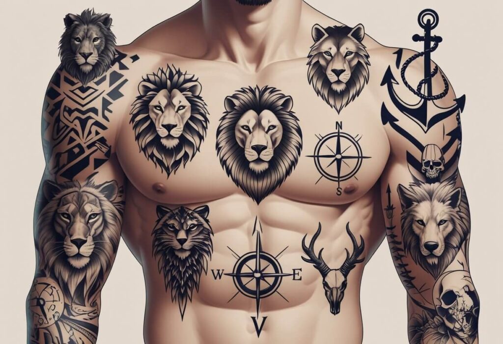 Ideias de tatuagem masculina: estilos, significados e...