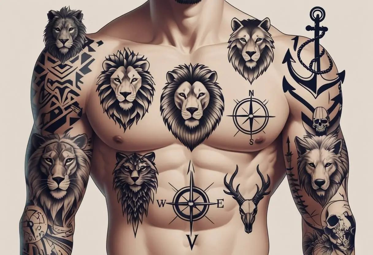 Ideias de tatuagem masculina: estilos, significados e inspirações ideias de tatuagem masculina