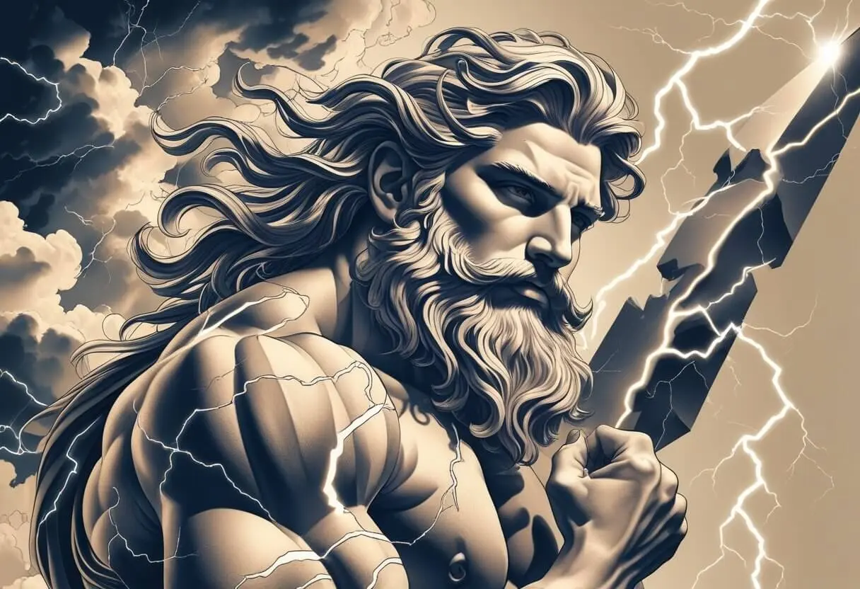 Tatuagem Zeus Braço: Significados e Estilos Populares para Sua Tattoo